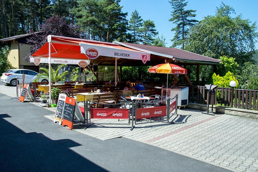 Hotel Garni Belveder Hřensko Exteriör bild