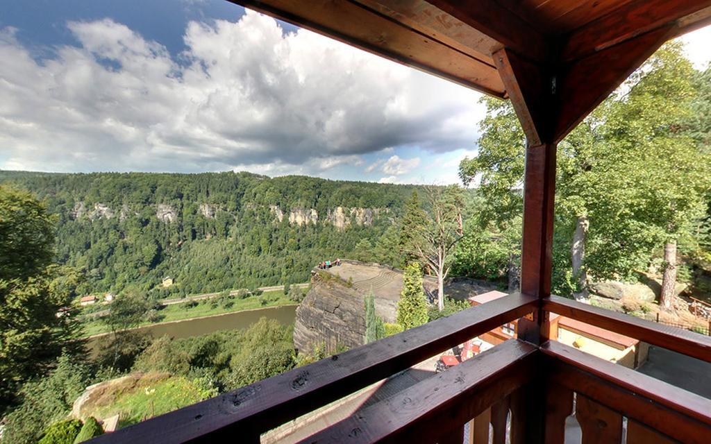 Hotel Garni Belveder Hřensko Rum bild